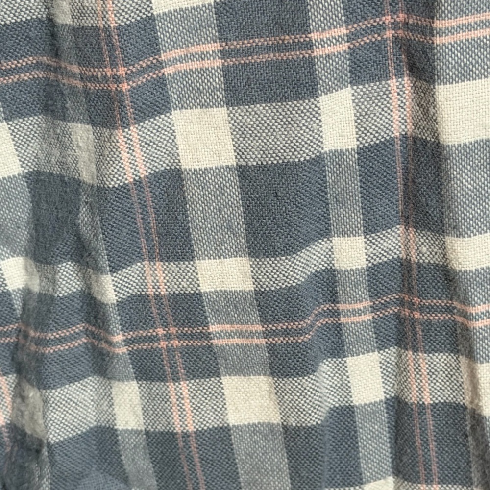 Rails Men's Blue and White Checkered Shirt Jacket Size XL - Picture 4 of 7